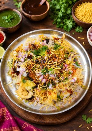 पापड़ी चाट रेसिपी मुख्य फोटो