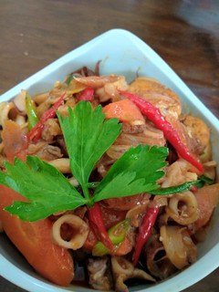 Foto resep Cumi asam manis