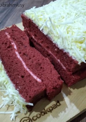 Foto resep Bolu Kukus Red Velvet Ekonomis
