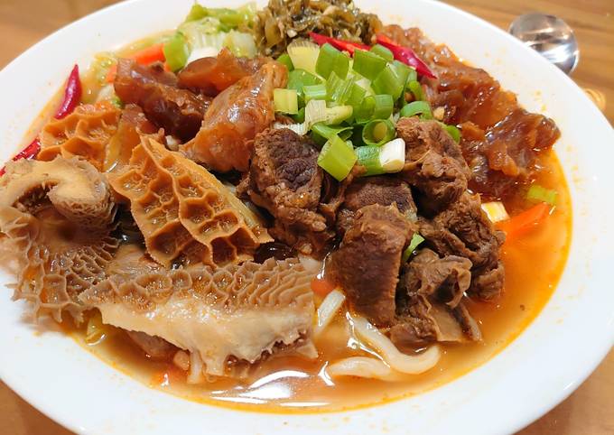 紅燒牛三寶牛肉麵食譜與作法by 魏鈺娟 娟娟廚房創意料理 Cookpad