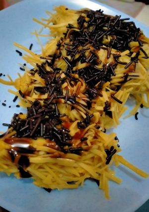 Foto resep Pisang goreng rambutan