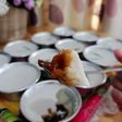 Kue sampan manis gurih versi cup