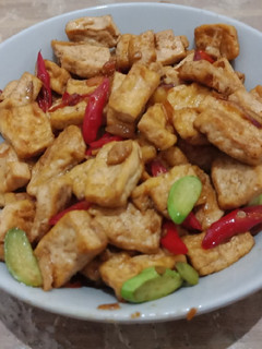 Foto resep Oseng Tahu Pete Pedes Manis
