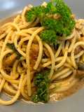Vegan Spaghetti alle Vongole Fuggite
