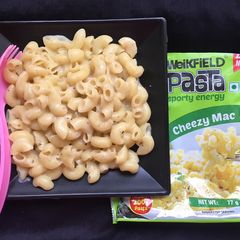 Cheesy Mac pasta A picture of Cheesy Mac pasta.