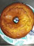 Torta con pulpa de mango