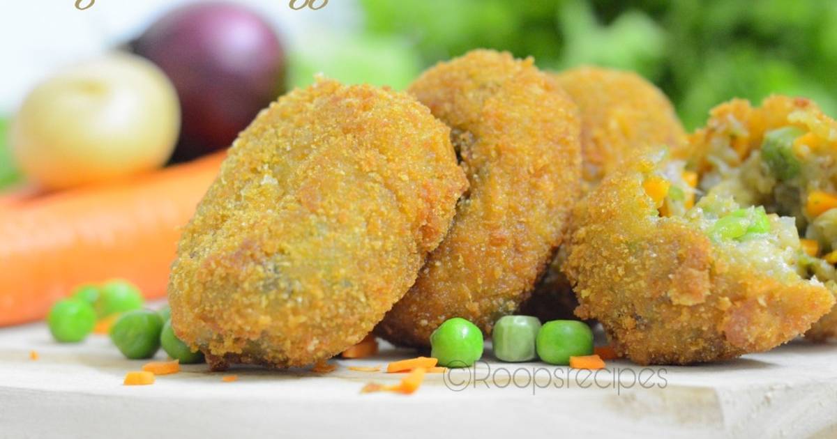 Crunchy Vegetable Nuggets Recipe by Roop Cookpad
