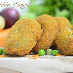 A picture of Crunchy Vegetable Nuggets.