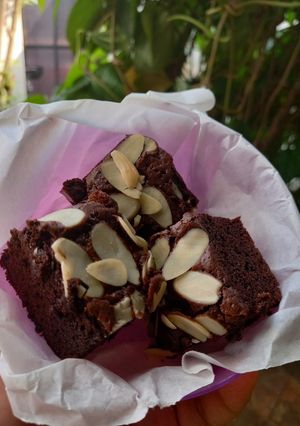 Foto resep Brownies panggang, chewy nyoklat banget