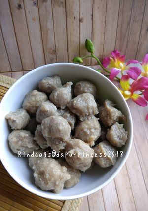 Foto resep Pentol ala abang-abang (bakso sapi kaki lima)