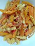 Tumis pedas wortel n janten(jagung muda)