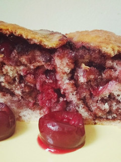 Gluténmentes, sütőporos csokis- meggyes kalács recept fotója