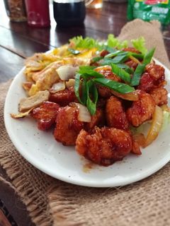 Foto resep Sweet Chicken Pok Pok & Egg