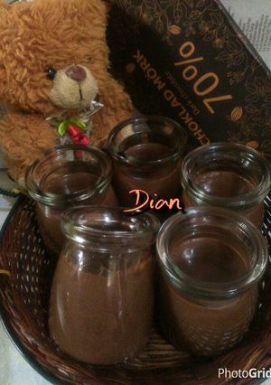 Foto resep Silky Chocolate 🍫 Pudding