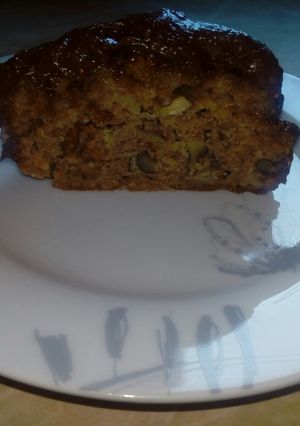 Fehércsokis-diós banánkenyér recept fotója