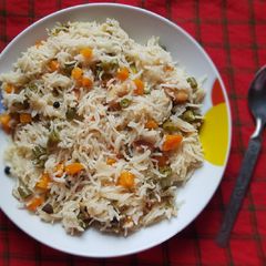 A picture of Vegetable Pulav.