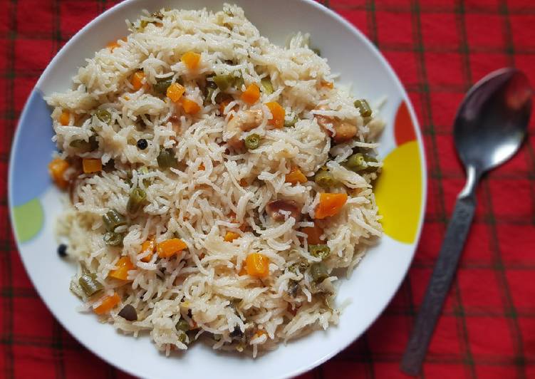 Recipe of Quick Vegetable Pulav