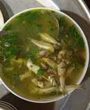 Cá cơm nấu canh chua thập cẩm