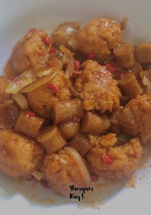 Foto resep Ini tahu bukan ayam asam manis