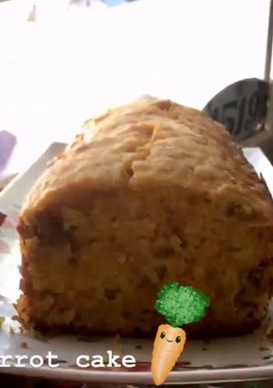 Una foto de Torta de zanahoria fácil