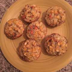 Una foto de Muffin de Verduras