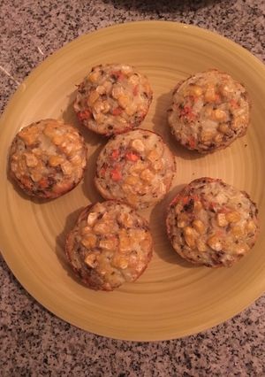 Una foto de Muffin de Verduras