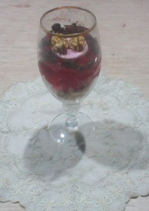 Una foto de Postre light