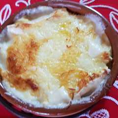 Una foto de Canelones de carne !
