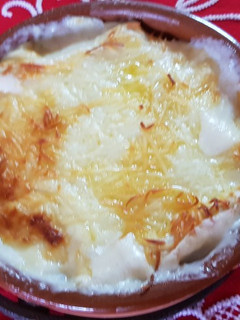Una foto de Canelones de carne !
