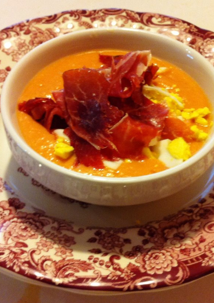 Una foto de Salmorejo