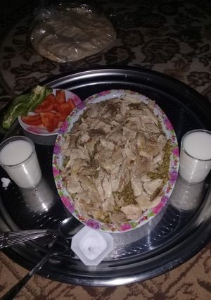 صورة لوصفة فريكة وفروج