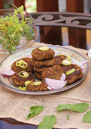 A picture of Shami Kebab.