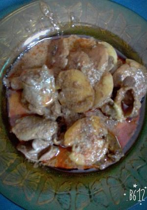 Foto resep Jengkol rendang hati ayam