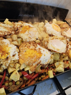 Una foto de Bifes cuadril a la criolla