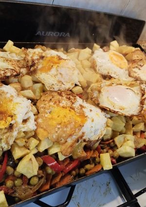 Una foto de Bifes cuadril a la criolla