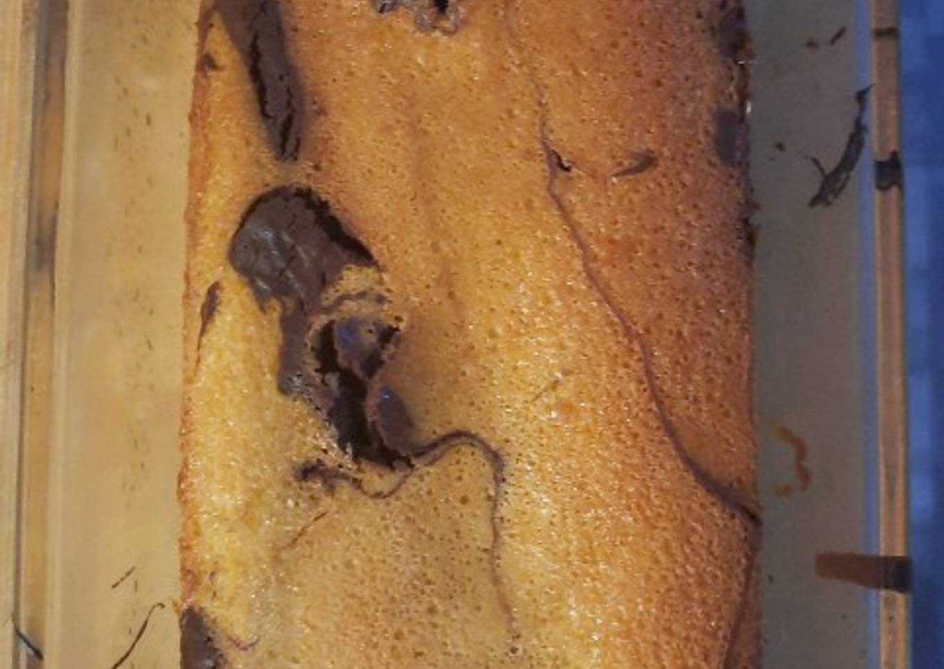 Gateau marbré (sans levure)