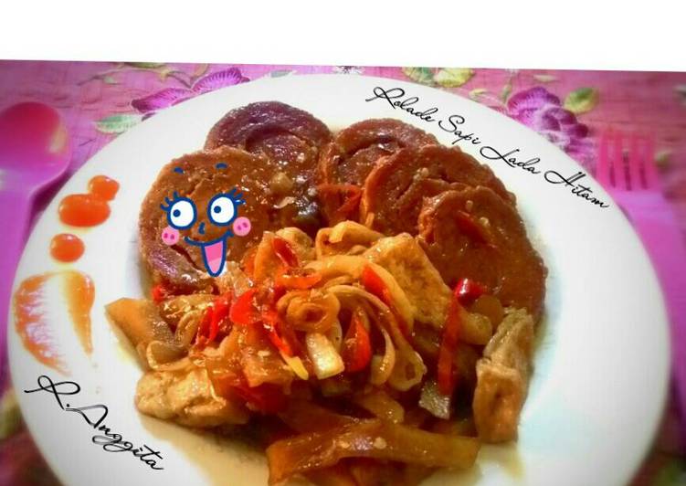 Rolade sapi lada hitam