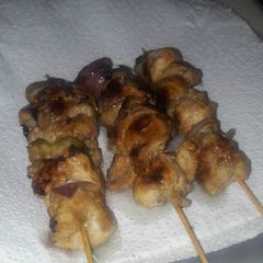 Chicken kebab A picture of Chicken kebab.