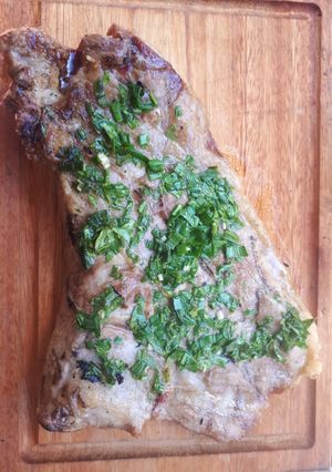 Una foto de Matambrito a la Provenzal en parrilla