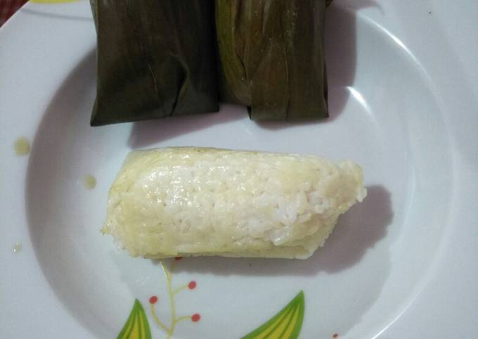 Lontong Isi Oncom #BikinRamadhanBerkesan