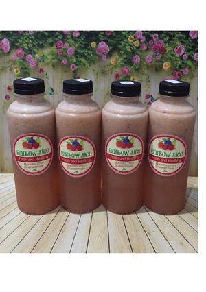 Foto resep Diet Juice Pineapple Banana Watermelon Cherry
