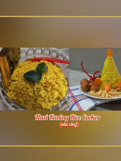 Foto resep Nasi Kuning Rice Cooker (ala chef)
