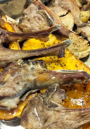Foto principal de Chuletas de cordero al horno