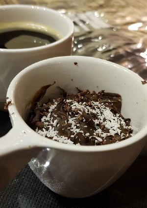 صورة لوصفة كاسترد الشوكولاتة الصحي