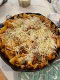 Baked “ easy “ rigatoni