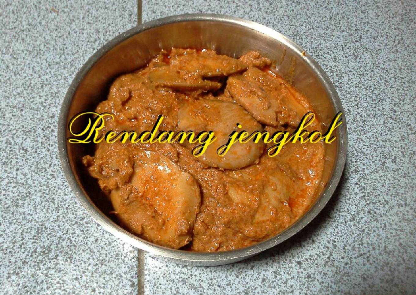 Rendang jengkol