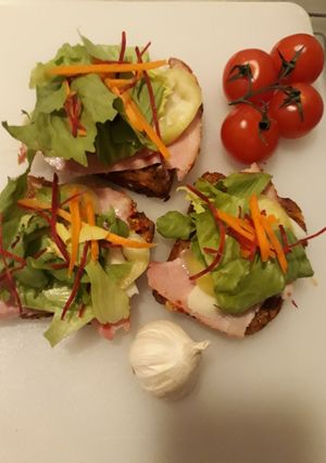 Egyszerű szendvics recept fotója