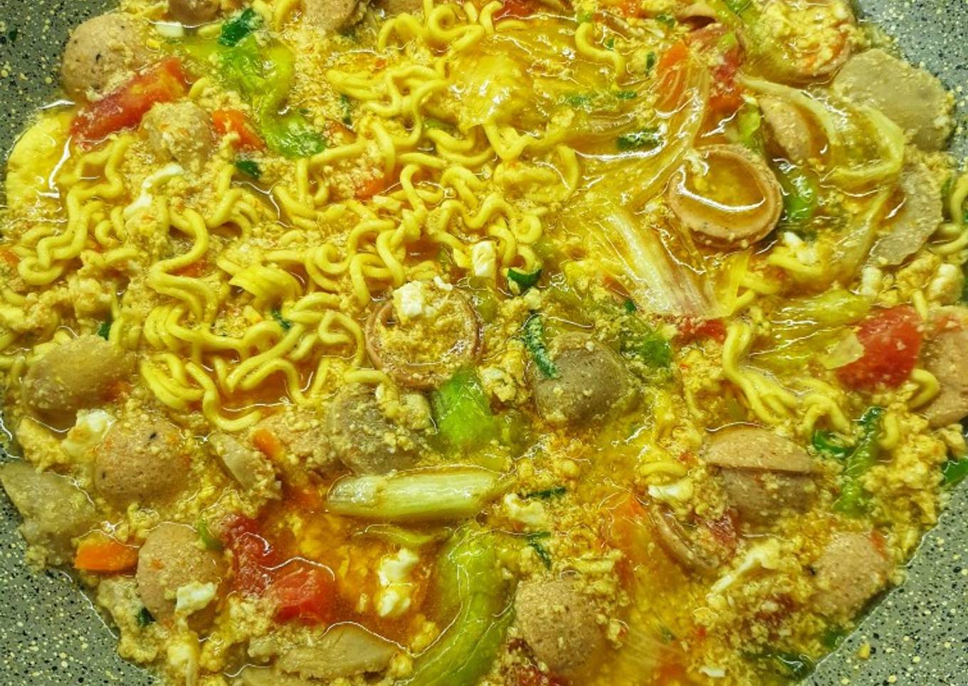 Bakmi Godhog Jowo (Mie Rebus Jawa)