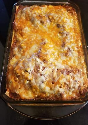 A picture of Pastry dough lasagna.