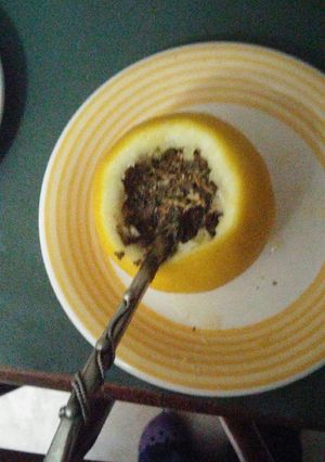 Una foto de Mate en pomelo